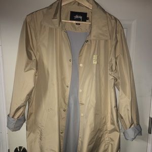 stussy long coat